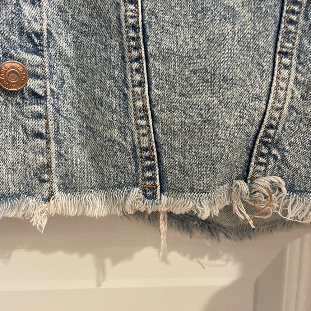Wild Fable Light Blue Jean Jacket - Picture 3 of 5